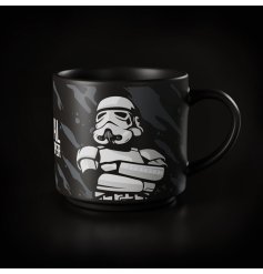 Sip tea or coffee in style with The Original Stormtrooper Large Porcelain Mug 