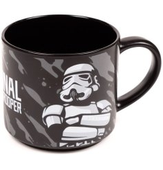 Enjoy your favorite hot beverage in style with The Original Stormtrooper Large Porcelain Mug.