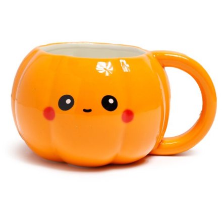 11.5cm Pumpkin Shaped Foodiemals Mug