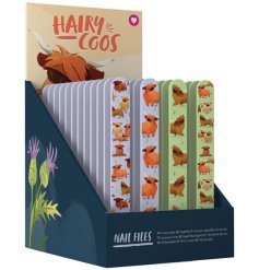 Get cow-tified nails with our Hairy Coos Highland Coo File! Guaranteed to make you say "moo!