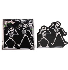 Spook up your Halloween party with our Skeleton Napkins - the perfect addition for a spooky touch.
