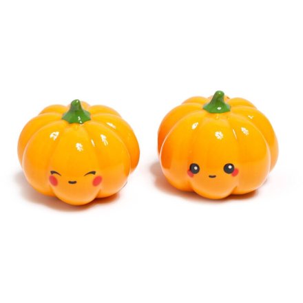Foodiemals Pumpkin Salt & Pepper Shaker Set