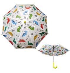 Take your little explorers on rainy day adventures with our Dinosauria Jr Kids Umbrella.