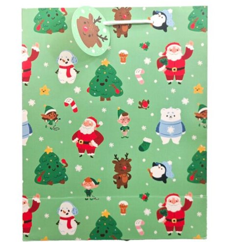 Spread holiday cheer with our Christmas Jingle Bunch Gift Bag 