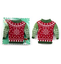 Make your holidays merry and tidy with our 12-piece Christmas Jumper Party Napkins set!