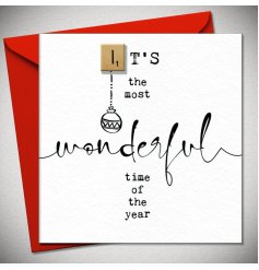 Spread some Christmas cheer with our Scrabble-inspired Piece It's.