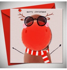 Spread holiday cheer with our Merry Christmoose Greetings Card! 