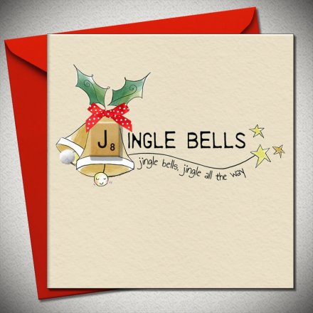 15cm Jingle All the Way 15cm Greeting Card