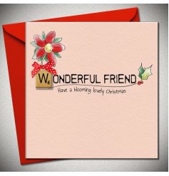 Surprise your closest friend with our exquisite Christmas card.