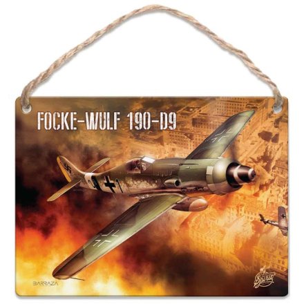 Focke Wulf - 109 Metal Dangler Sign