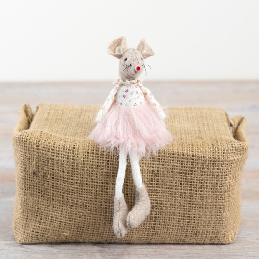Sitting 16cm Mouse Dangle Legs,16cm 