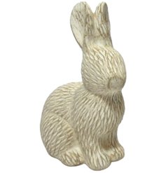 Add a charming touch to your spring décor with this textured rabbit