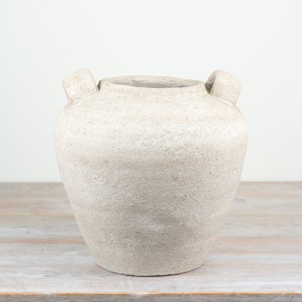 a stylish rustic planter 