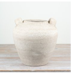 a stylish rustic planter 