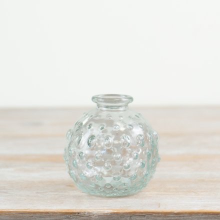 Small Patterned Bud Vase, 8.4cm 