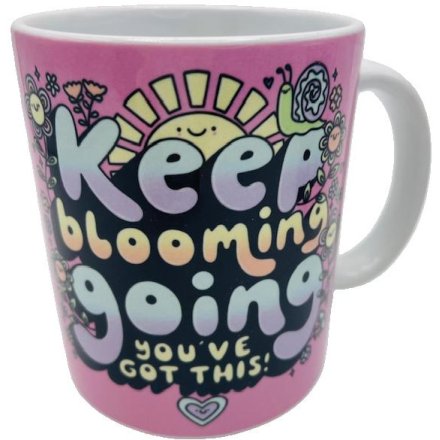 Katie Ruby Keep Blooming Going Mug