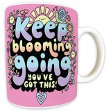 Cheers to keeping blooming with every sip from this Katie Ruby-inspired mug! 