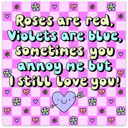 Katie Ruby "Roses are Red" Greeting Card