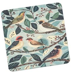 Discover the captivating charm of William Morris' timeless songbird designs.