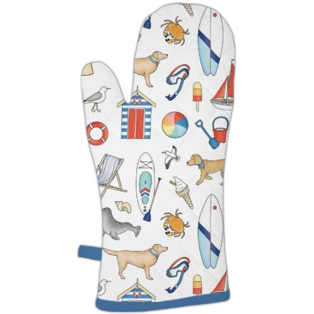 Seaside Oven Mitt Emma Lawrence