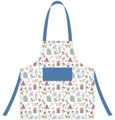Add coastal charm to your cooking routine with Emma Lawrence's Seaside Collection aprons