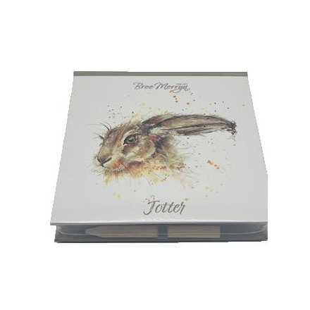 Bree Merryn Hayley Hare Memo Pad w/pencil 