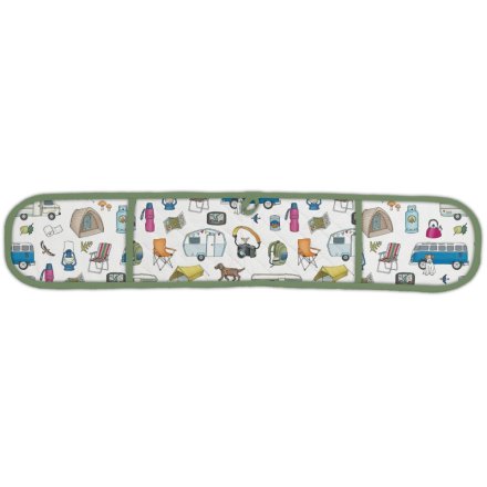Double Oven Gloves - Camping 