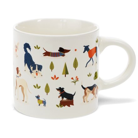 Show your love for dogs with our charming Dog Park mug by Rex International. Perfect for any devoted dog enthusiast.