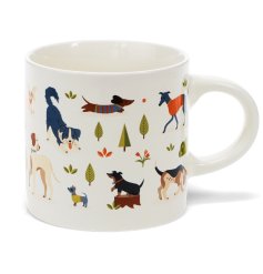 Show your love for dogs with our charming Dog Park mug by Rex International. Perfect for any devoted dog enthusiast.