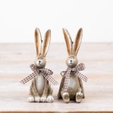 View Natural Sitting Rabbit 2A, 15.5cm Details A gorgeous assortment of 2 rustic sitting rabbits.