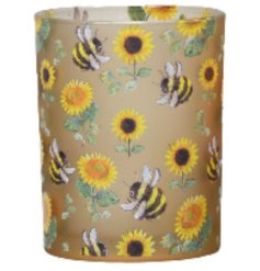 a charming bee design candle holder 