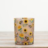 a charming bee design candle holder 
