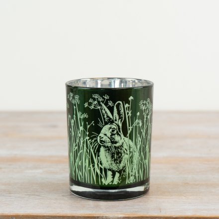 A charming rabbit design candle holder 