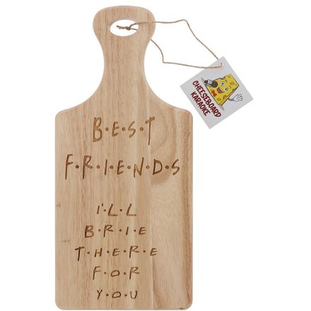 Brie Best Friends Cheese Board Paddle