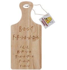 Wooden Cheeseboard with humourous verse