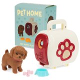 A cute and travel handy children's play set in a puppy design by Rex International.
