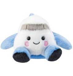 a cute airplane palm pal soft toy