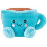 Meet Toby Teacup Palm Pal—a cuddly blue soft toy