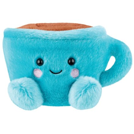 Meet Toby Teacup Palm Pal—a cuddly blue soft toy