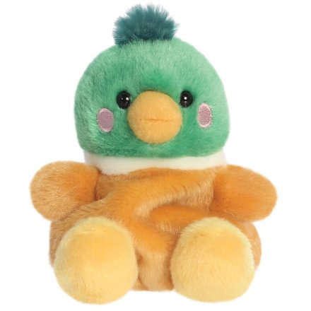 Ultra-soft duck palm pet toy for hours of gentle playtime.