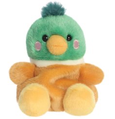 Ultra-soft duck palm pet toy for hours of gentle playtime.
