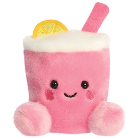 Introducing the Zelie Pink Lemonade Palm Pal – a plush, snuggly friend to cherish.