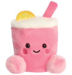 Introducing the Zelie Pink Lemonade Palm Pal – a plush, snuggly friend to cherish.