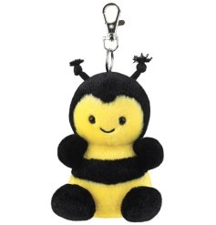 Brighten your keys with the Queenie Bee Keyring,