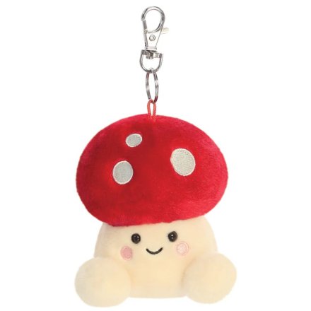 Charming and whimsical, the Armanita Mushroom Keyring Pam Pal