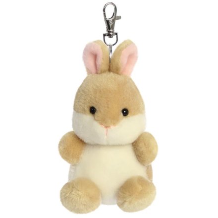Adorable bunny keychain, soft and perfect for carrying your keys with charm and comfort.