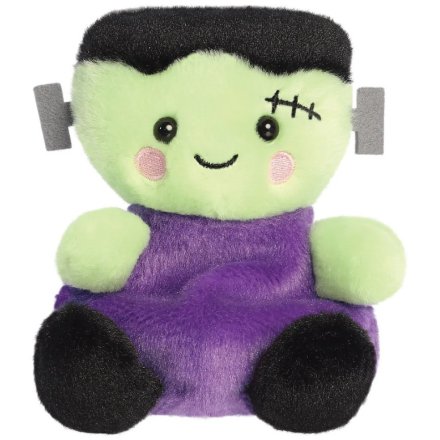 a super soft cuddly Frankenstein palm pal 