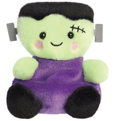 a super soft cuddly Frankenstein palm pal 