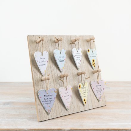 A charming mini heart sign