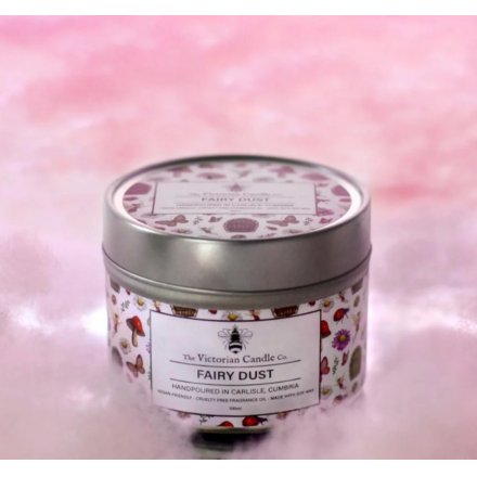 100ml Tin Candle with Fairy Dust Fragrance